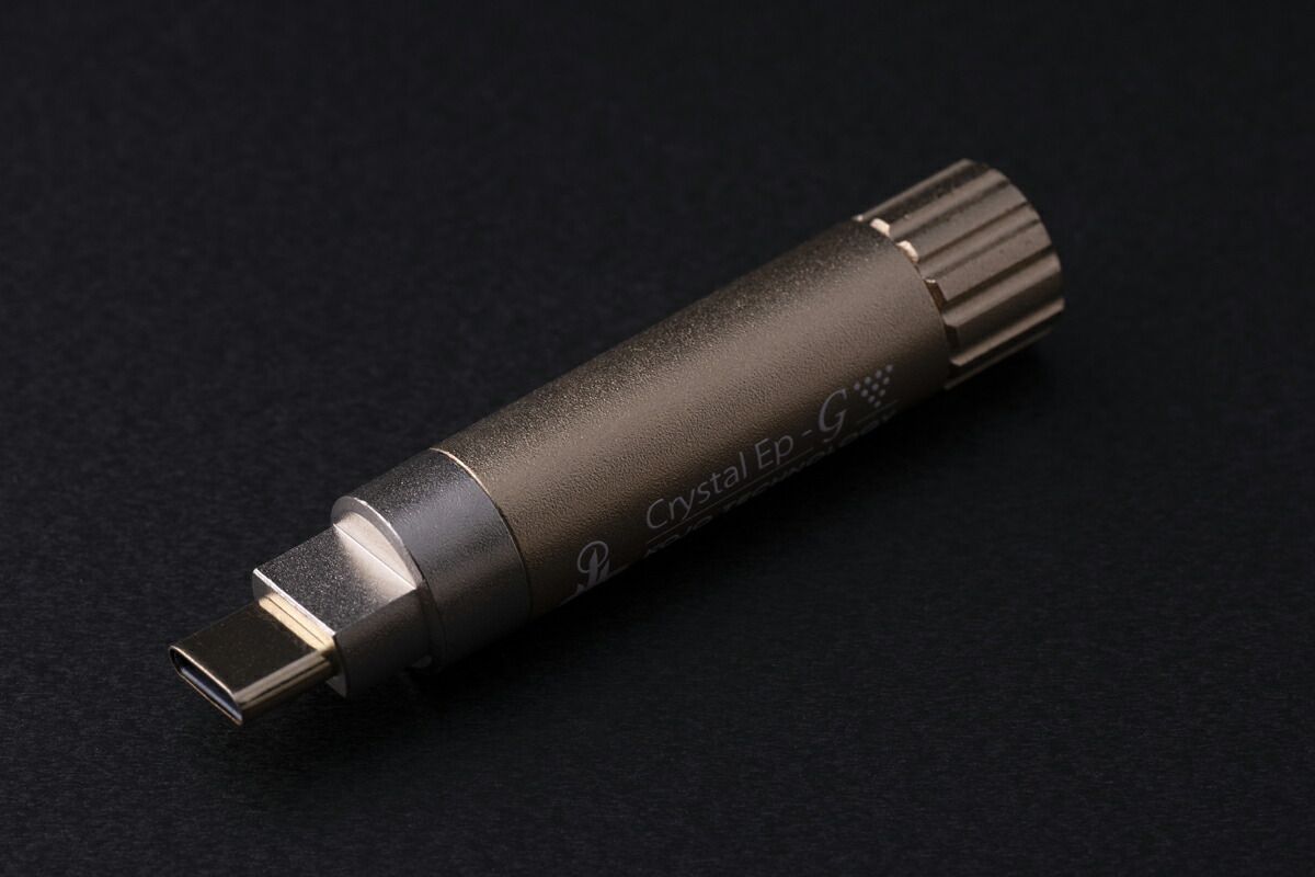 光城精工 繋ぎ型想い浮かべる地びた（USB typeC繋ぎ） CRYSTALEPUC-G KOJO Crystal Ep-G