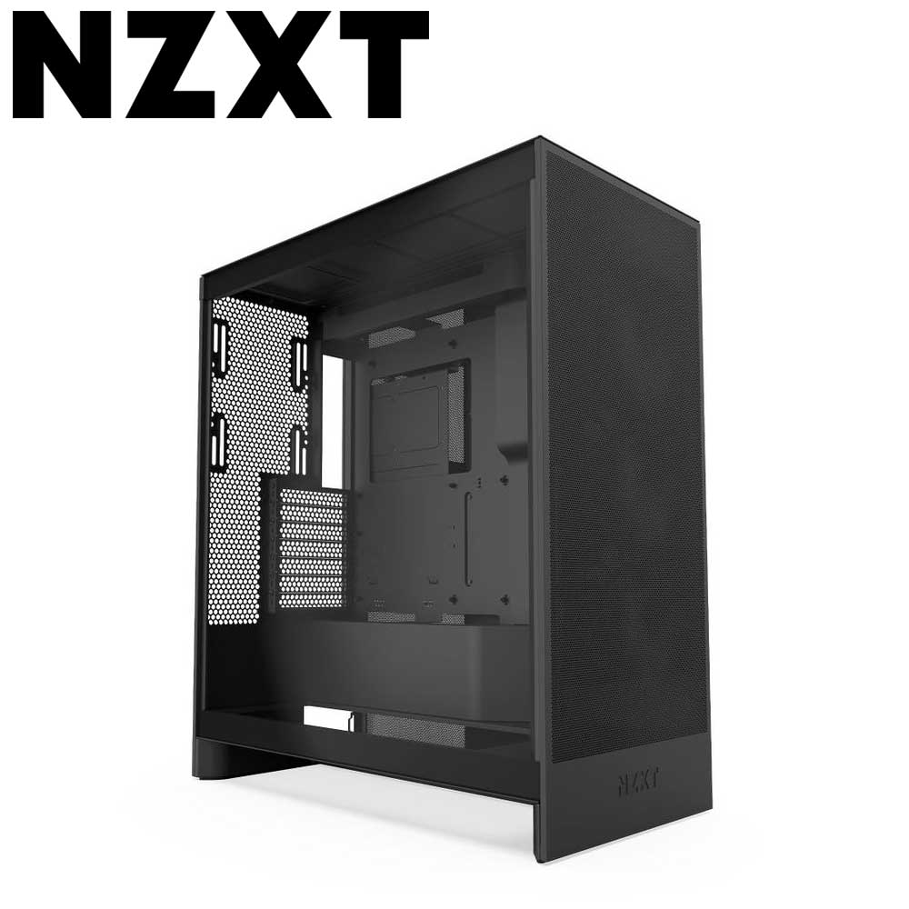 NZXT 真っただ中楼閣 マイコン入れもの H7 Flow (2024)（黒いこと）  コマーシャル-H72FB-01 PCケース・筐体-PCパーツ