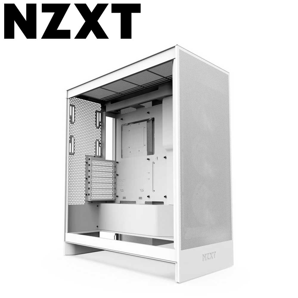 NZXT ミドルタワー PCケース H7 Flow (2024)（ホワイト） CM-H72FW-01｜Joshin web 家電とPCの大型専門店