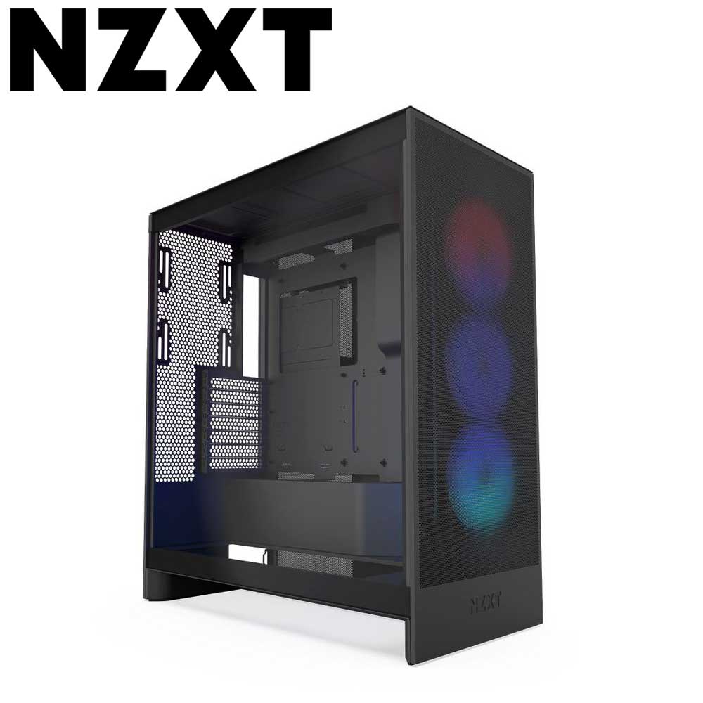 NZXT 真っただ中主柱 マイコン容れもの H7 Flow RGB (2024)（黒いこと）  コマーシャル-H72FB-R1
