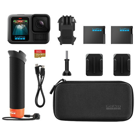 GoPro GoPro HERO13 Black（佩び物バンドル） CHDRB-131-FW ゴープロヒーロー13 HERO13Black-AccessoryBundle