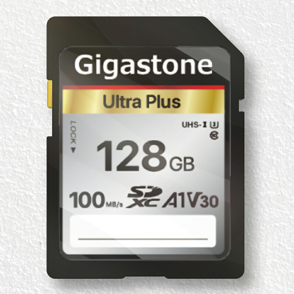 Gigastone|ギガストーン SDXCメモリーカード 128GB Class10 UHS-I U3 V30(ジッパーバック包装) GJSXR-128GV3A1|Joshin web 家電とPCの大型専門店