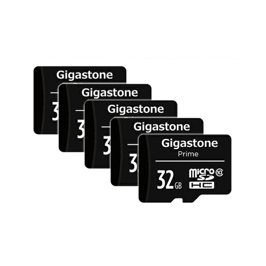 Gigastone｜ギガストーン microSDCHカード 32GB Class10（ジッパーバック包装）【5枚セット】 GJM10-32G5PK｜Joshin web 家電とPCの大型専門店