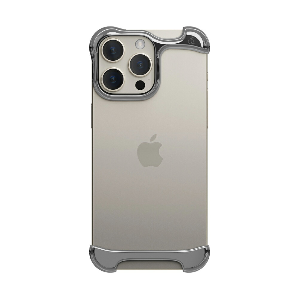 Arc iPhone 16 Pro用 Arc Pulse バンパーケース（アルミ・ミラーシルバー） AC27043I16PR