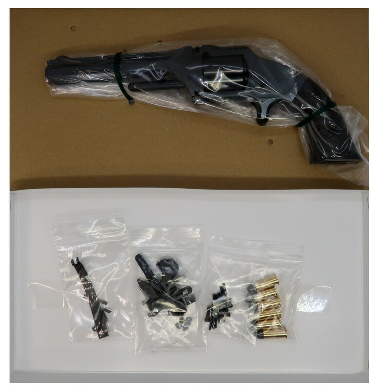 マルシン工業 坂本龍馬の銃 WディープブラックABS 木製グリップ付 組立キット ダミーカートリッジ仕様 モデルガン