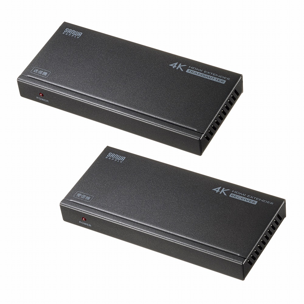 サンワサプライ HDMIエクステンダー(4K対応・120m延長) VGA-EXHDPOC|Joshin web 家電とPCの大型専門店