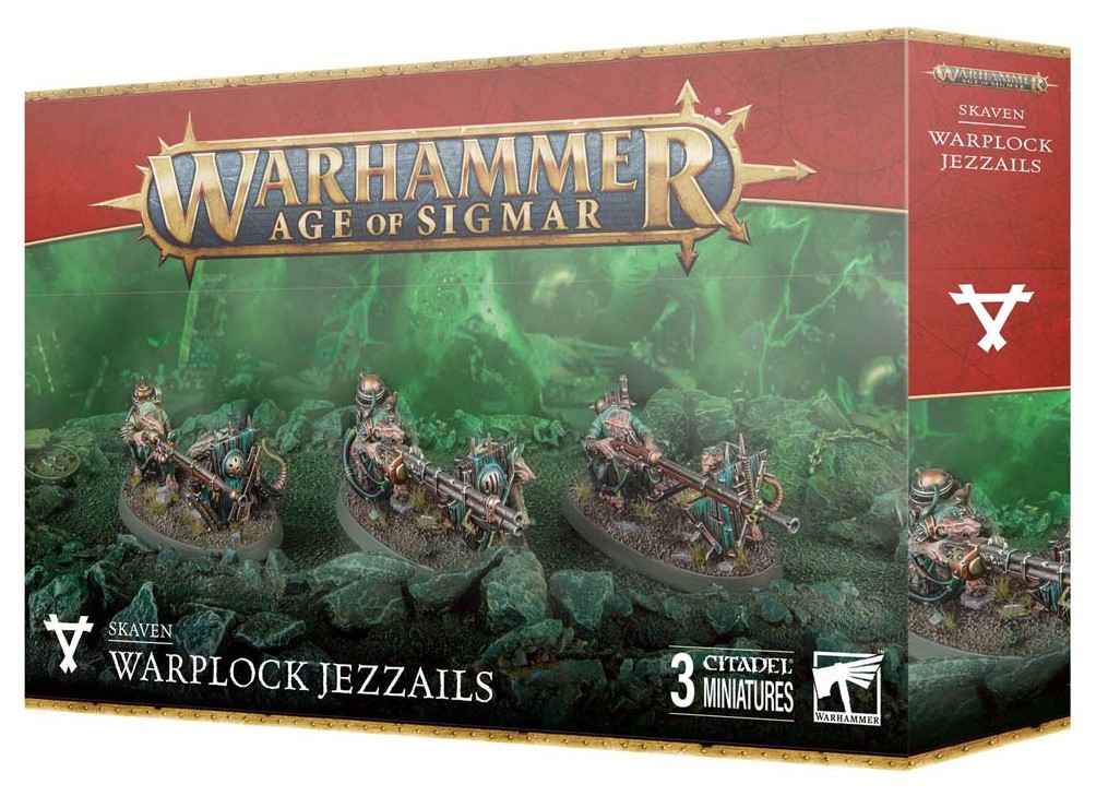 ゲームズワークショップ SKAVEN：WARPLOCK JEZZAILS ウォーハンマー