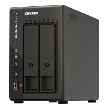 QNAP|キューナップ 2.5GbE対応 8GB RAM 長期供給体制 2ベイタワー型NAS TS-253E|Joshin web 家電とPCの大型専門店