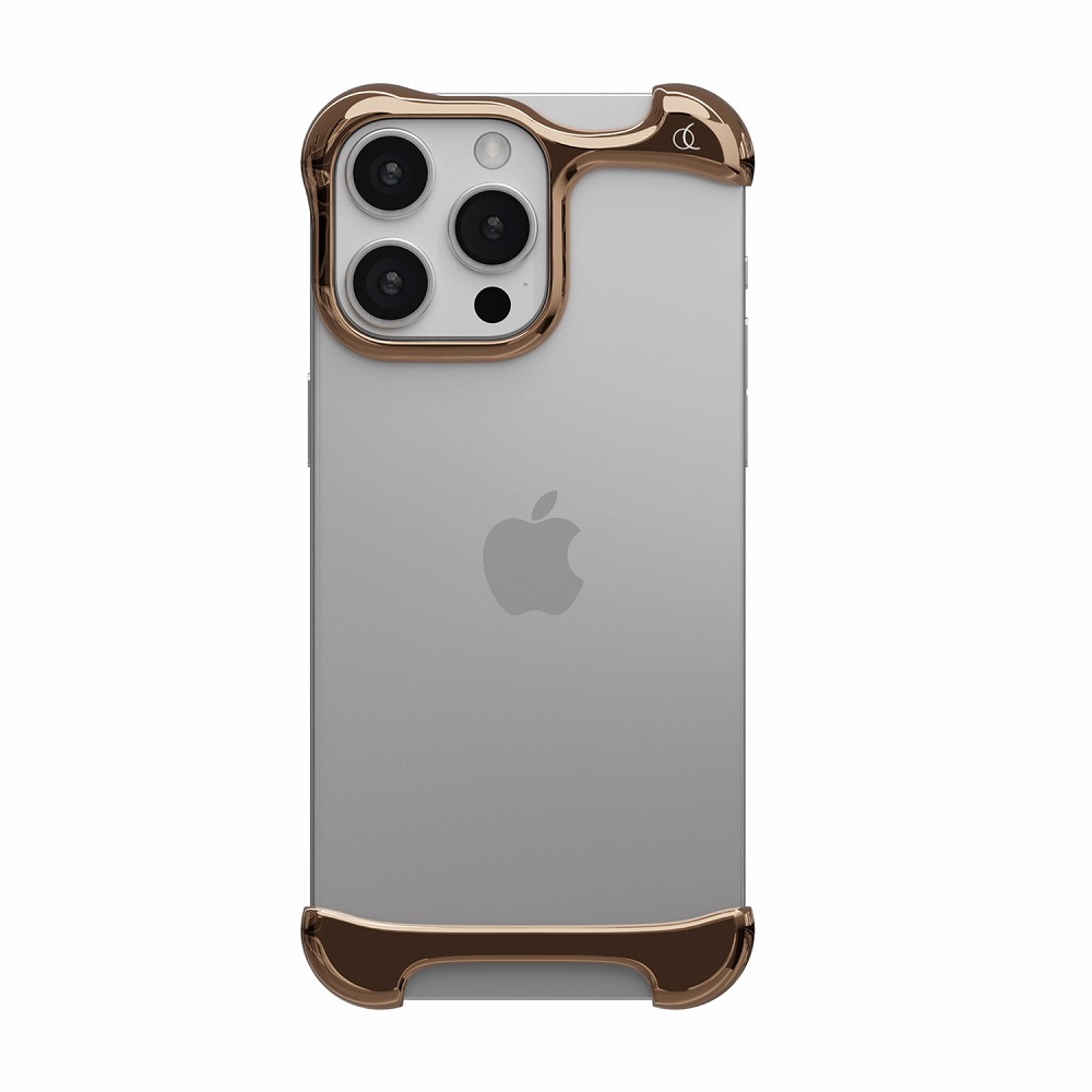 Arc iPhone 16 Pro Max用 Arc Pulse バンパーケース(アルミ・ローズブロンズ) AC27048I16PM|Joshin web 家電とPCの大型専門店