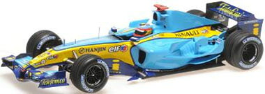 ミニチャンプス 1/18 ルノー F1 チーム R25 フェルナンド･アロンソ ブラジルGP 2005 3位入賞 ワールドチャンピオン【117051705】 ミニカー｜Joshin web 家電とPCの大型専門店