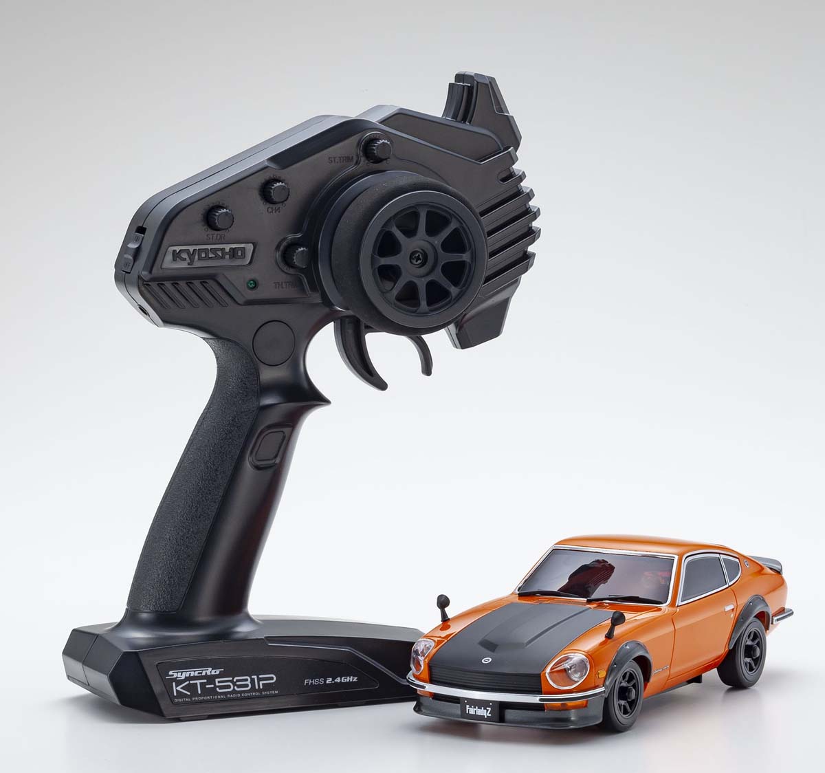 京商 ミニッツAWD MA-020 レディセット ニッサン フェアレディ 240Z-L チューンド・バージョン オレンジ【32645OR】 ラジコン