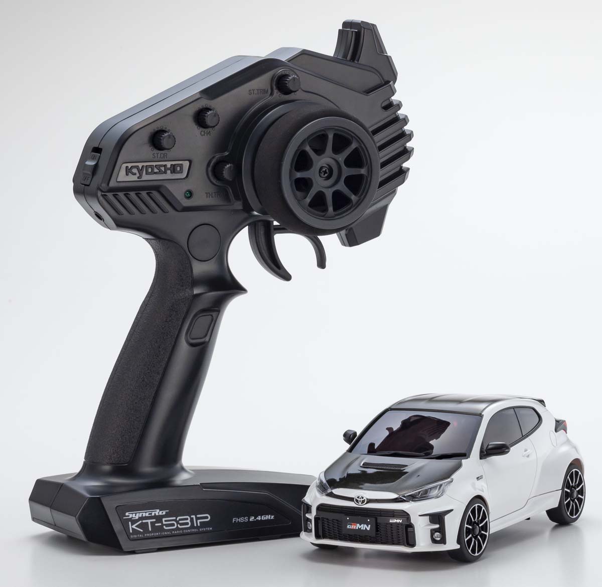 京商 ミニッツAWD MA-020 レディセット トヨタ GRMN ヤリス ラリーパッケージ ホワイト【32648PW】 ラジコン