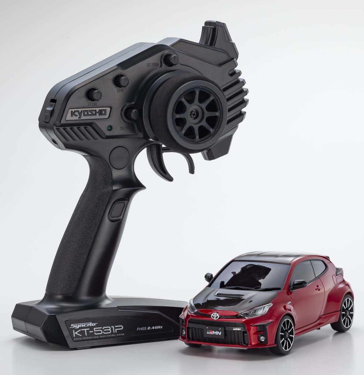京商 ミニッツAWD MA-020 レディセット トヨタ GRMN ヤリス ラリーパッケージ レッド【32648MR】 ラジコン