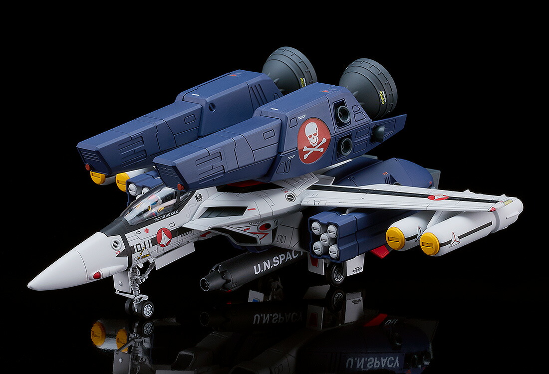 マックスファクトリー 1/72 PLAMAX PX11 VF-1A スーパーファイターバルキリー スカル小隊(超時空要塞マクロス 愛・おぼえていますか) プラモデル