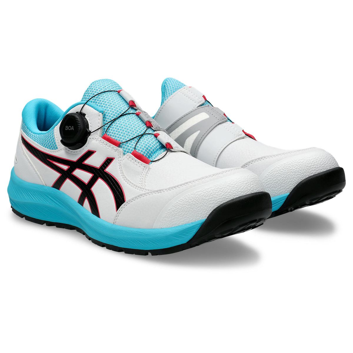 アシックス ウィンジョブ CP309 BOA ホワイト×ブラック 25.5cm JSAA規格 A種 1273A095.100-25.5 ASICS WINJOB 13,721円
