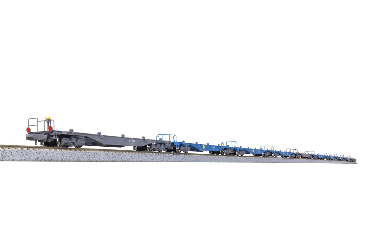 ［鉄道模型］カトー (Nゲージ) 10-1963 コキ104+107(JRFマークなし) コンテナ無積載 10両セット