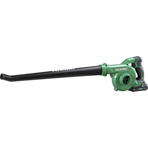 HiKOKI 18V-14.4V コードレスブロワ (2.0AhバッテリーBSL1820M・充電器UC18YSL3・ガーデンノズル付き) RB18DC-BCL ハイコーキ [RB18DCBCL]