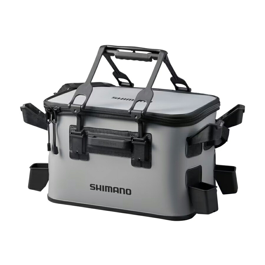 シマノ ロッドレスト タックルバッグ (レスト4/ハードタイプ) 27L グレー ロッドレストタックルバッグ レスト4 27L(グレー) SHIMANO BK-024W