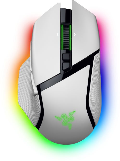 Razer 【国内置き目品】Razer Chroma RGB相応う ワイヤレスゲーミングマウス（白いこと） Basilisk V3 Pro 35K (White Edition) RZ01-05240200-R3A1