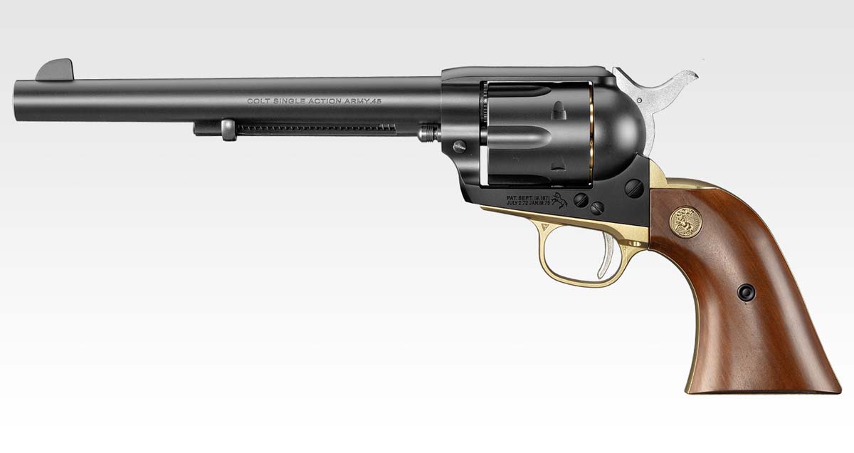 東京マルイ エアーリボルバー プロ SAA.45 キャバルリー 7 1/2インチ カスタム【対象年令 10才以上用】 エアガン