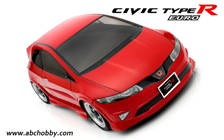 ABCホビー 1/10 電動RC組立キット ガンベイド Honda・シビック TYPE R EURO【25601】 ラジコン|Joshin web 家電とPCの大型専門店