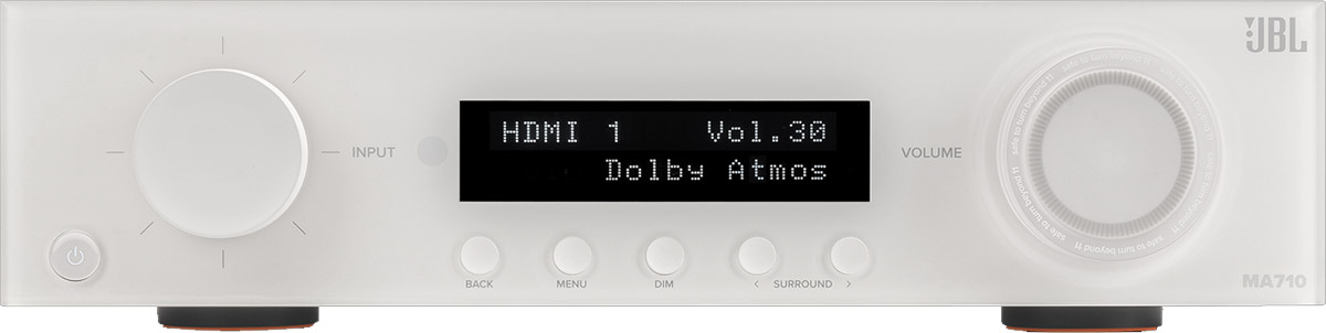 JBL 7.2ch AVアンプ JBLMA710WHTJN JBL MA SERIES AVR