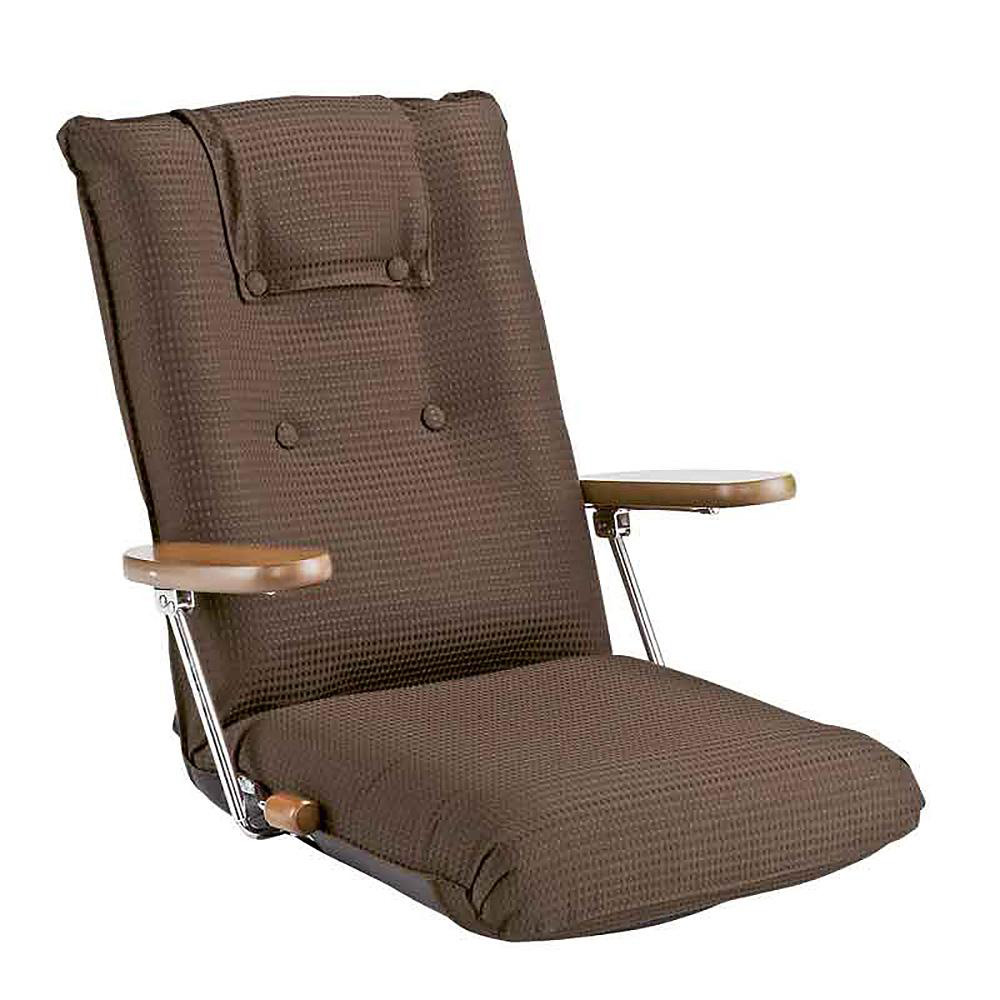 宮武製作所 ポンプ肘式座椅子 UGUISU [うぐいす]（BR） YS-1075D_BR MIYATAKE [YS1075DBR]