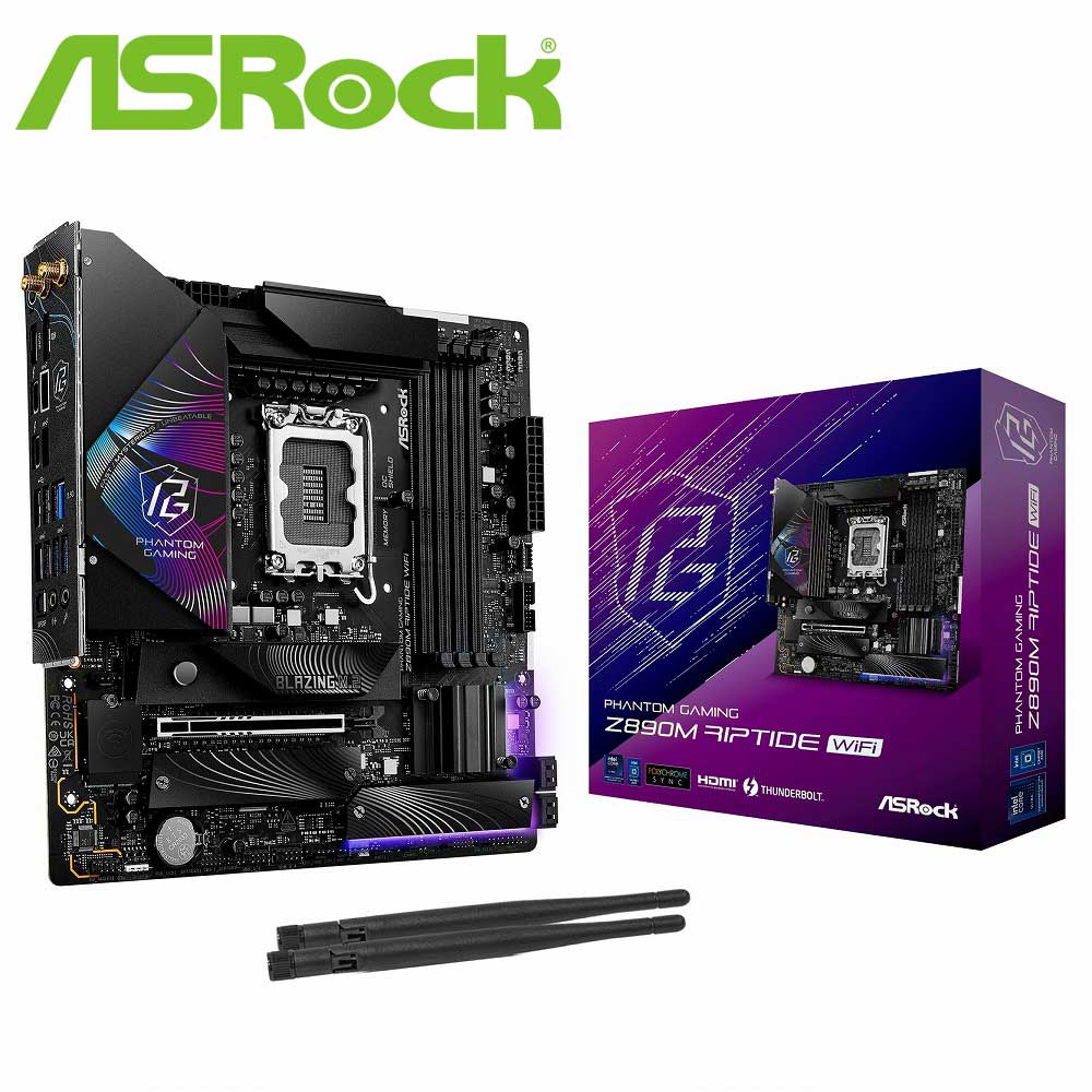 ASRock｜アスロック ASRock Z890M Riptide 無線LAN お母さんゲーム盤  Z890MRIPTIDEWIFI