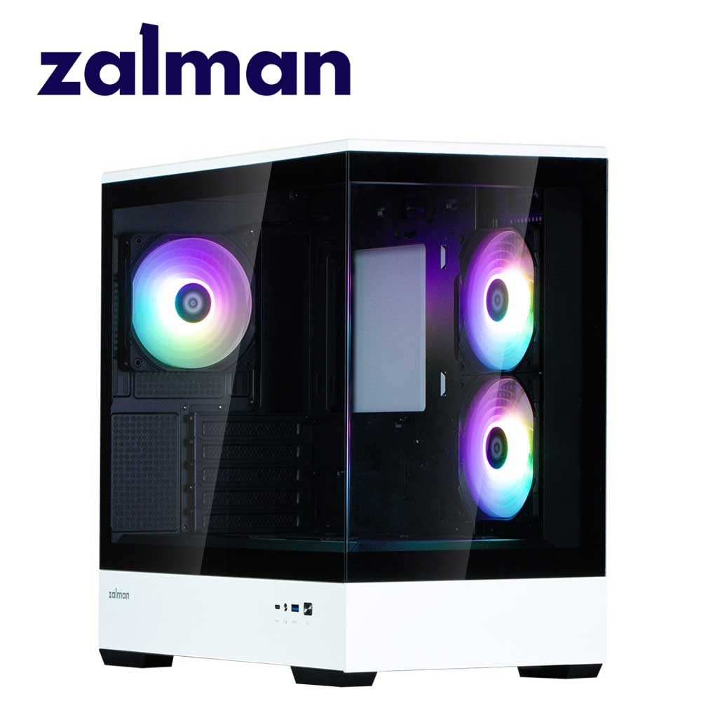 ZALMAN｜ザルマン P30 BW PCケース（ブラック&times;ホワイト） P30BW｜Joshin web 家電とPCの大型専門店