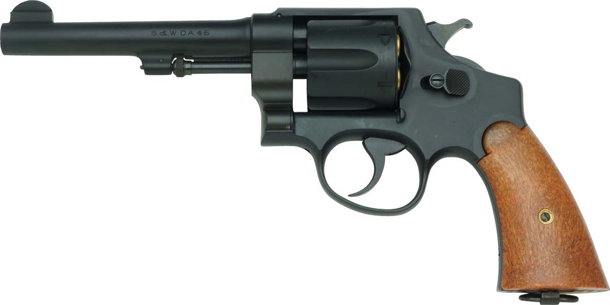 タナカワークス 【再生産】S＆W M1917 Cal.45 U.S.ミリタリー 5.5インチ ヘビーウエイト モデルガン