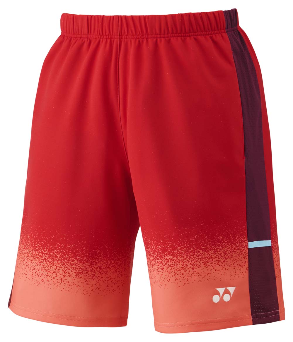 ヨネックス メンズ ニットハーフパンツ（コーラル・サイズ：O） YO-15230-601-O YONEX