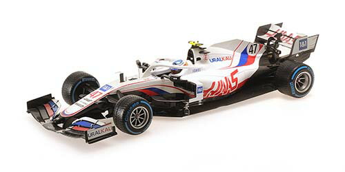 ミニチャンプス 1/18 ウラル苛性カリ ハース F1 野球クラブ VF-21 ミック・シューマッハ ベルギーGP 2021【110211347】 ミニカー