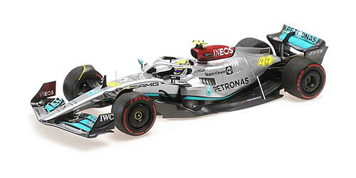 ミニチャンプス 1/18 メルセデス AMG ペトロナス フォーミュラ ワン チーム F1 W13 E パフォーマンス ルイス・ハミルトン 2022【110220044】 ミニカー|Joshin web 家電とPCの大型専門店