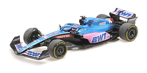 ミニチャンプス 1/18 BWT アルピーヌ F1 野球クラブ A522 フェルナンド・アロンソ オーストラリア連邦GP 2022【117220314】 ミニカー