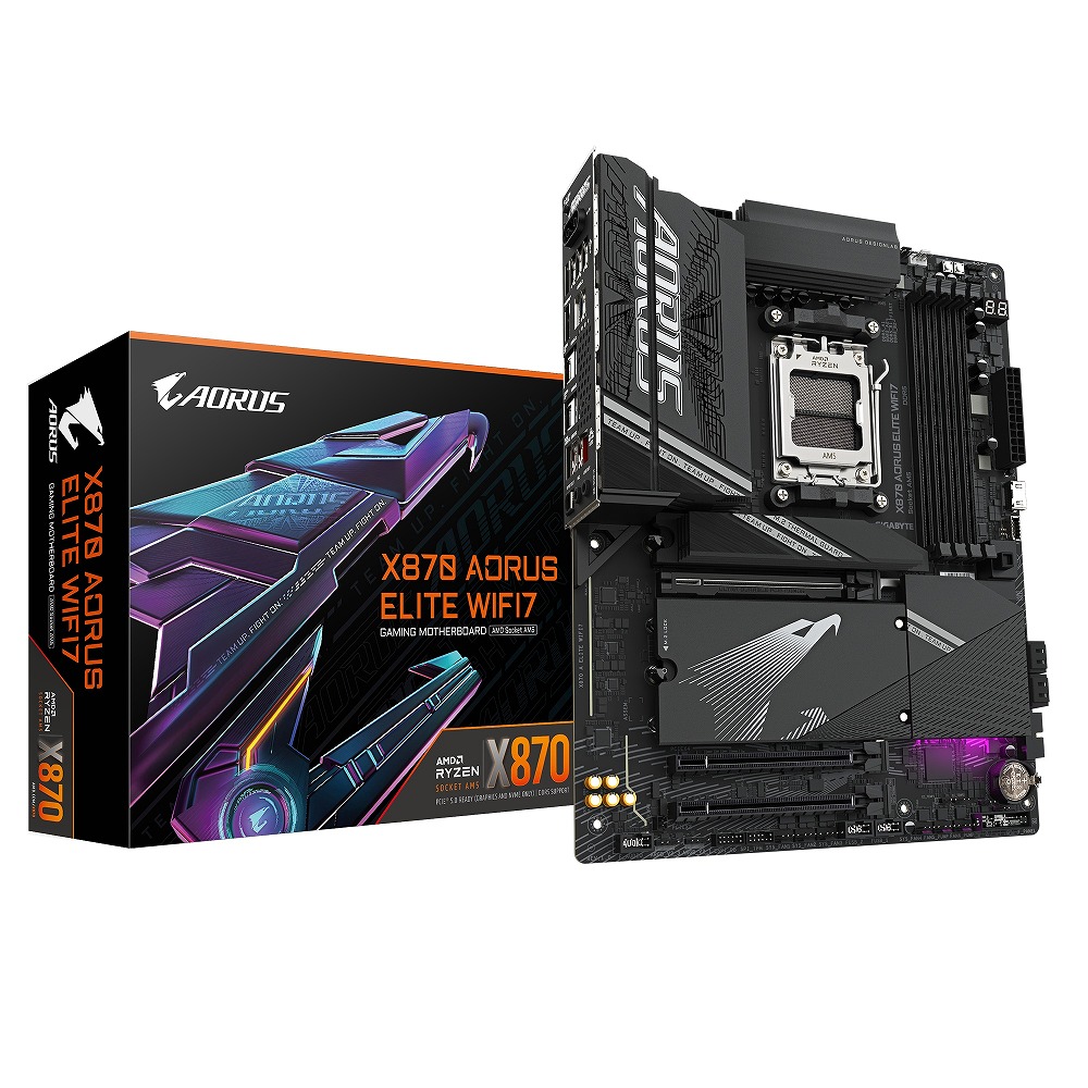 GIGABYTE｜ギガバイト GIGABYTE X870 AORUS ELITE WIFI7 マザーボード X870AELITEWIFI7画像