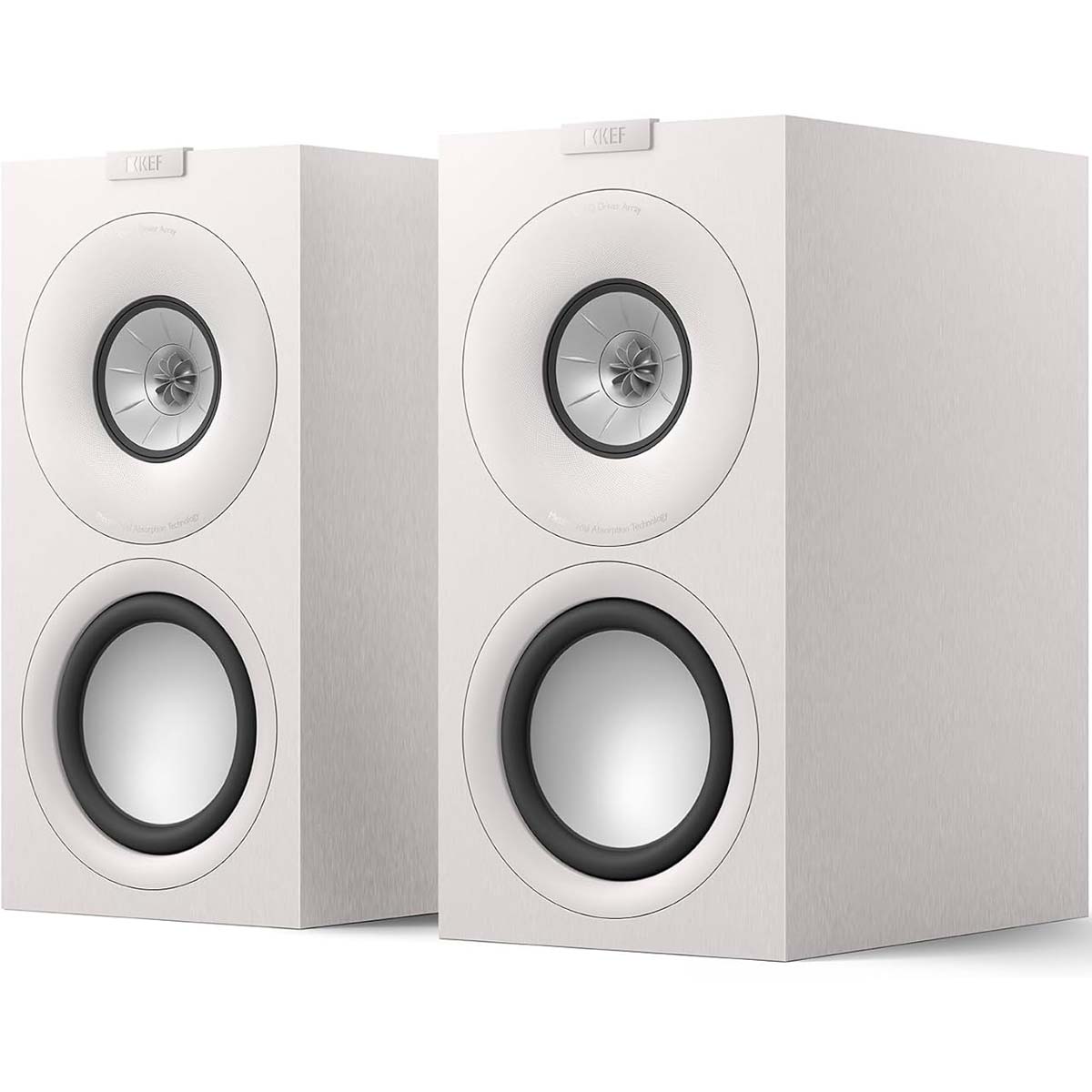 KEF ブックシェルフ型金棒引き（繻子白いこと）【有りの実】 Q-CONCERTO-META-WHITE KEF 協奏曲