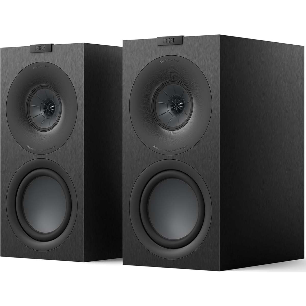 KEF ブックシェルフ型金棒引き（繻子黒いこと）【有りの実】 Q-CONCERTO-META-BLACK KEF 協奏曲