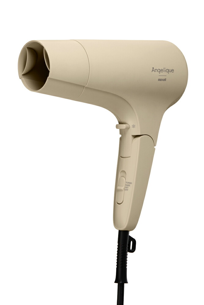 MXDR-300A-BE マクセル ヘアードライヤー（ベージュ） maxell　Angelique　マイナスイオンヘアドライヤー [MXDR300ABE]画像