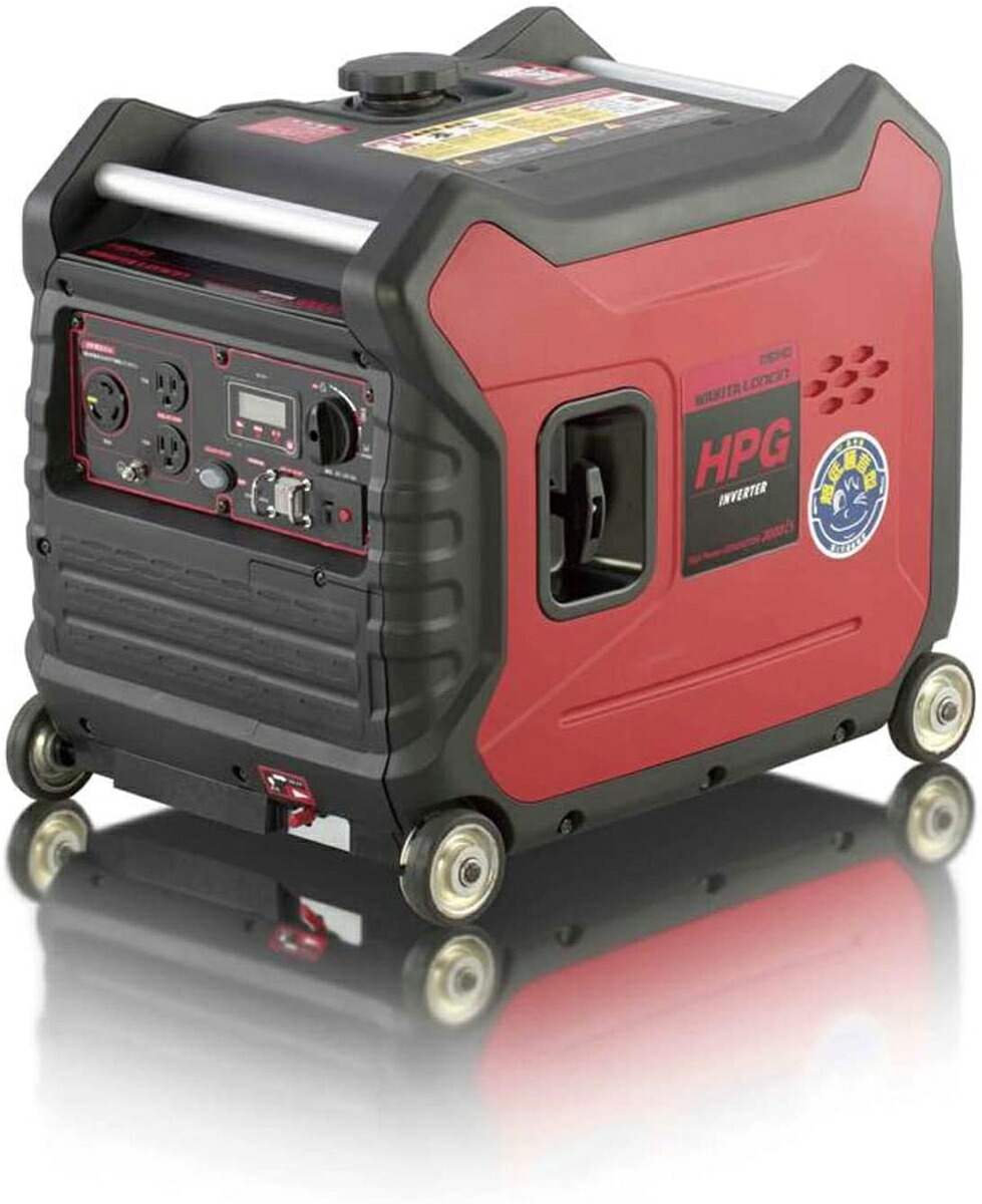 ワキタ インバータ発電機 HPG-3000iS HPG3000iS メイホー ガソリン発電機 50/60Hz切替式