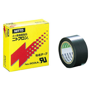 日東電工 ニトフロン粘着テープ 幅38mm×長さ10m（グレー）1巻 903X23X38 No.903UL