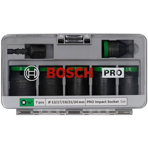 ボッシュ インパクトレンチ用ソケット 1/2インチ7pcsセット 2608003032 BOSCH