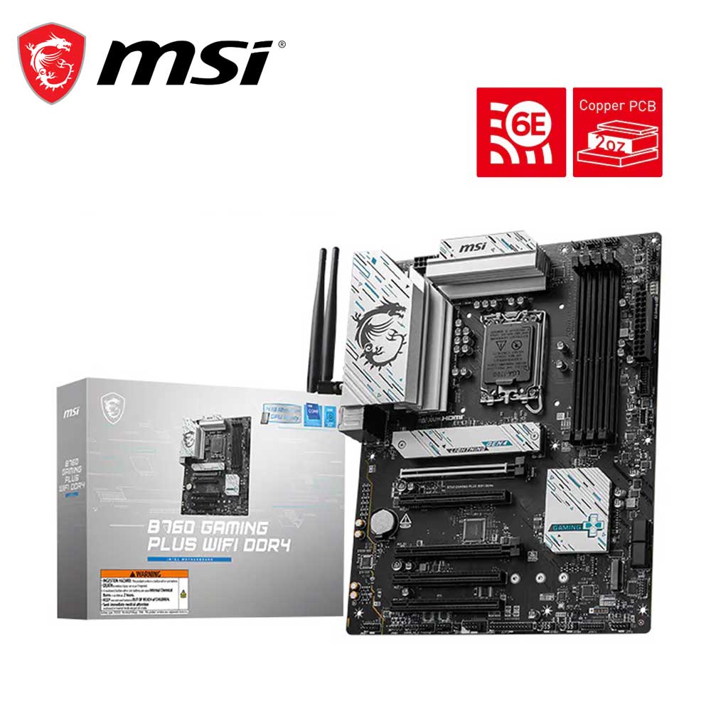 MSI｜エムエスアイ MSI B760 GAMING PLUS WIFI DDR4 母ちゃんゲーム盤  B760GAMINGPLUSWIFI4