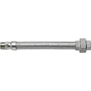 南国フレキ工業 ユニオン・ニップル型フレキ　ALLSUS304　40A×300L NK193-40-300 フレキシブルメタルホース