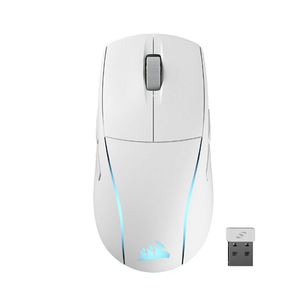 CORSAIR｜コルセア 無線電話/有線 RGB ゲーミングマウス （白いこと） RGB ゲーミングマウス CH-931D011-AP