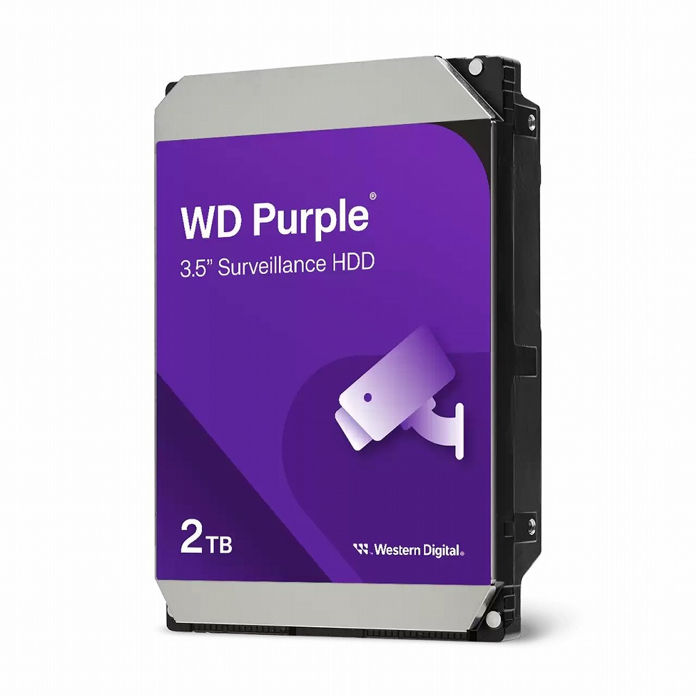 Western Digital|ウエスタンデジタル 3.5インチ内蔵ハードディスク WD Purple 監視システム用 ハードディスクドライブ 2TB WD23PURZ|Joshin web 家電とPCの大型専門店