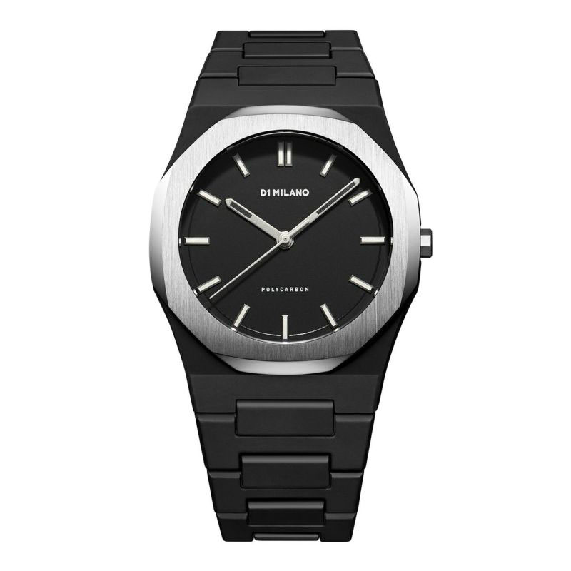 D1 MILANO 【国内正規品】ポリカーボン　ムーングレイド クオーツ　メンズタイプ PCBJ14【返品種別B】
