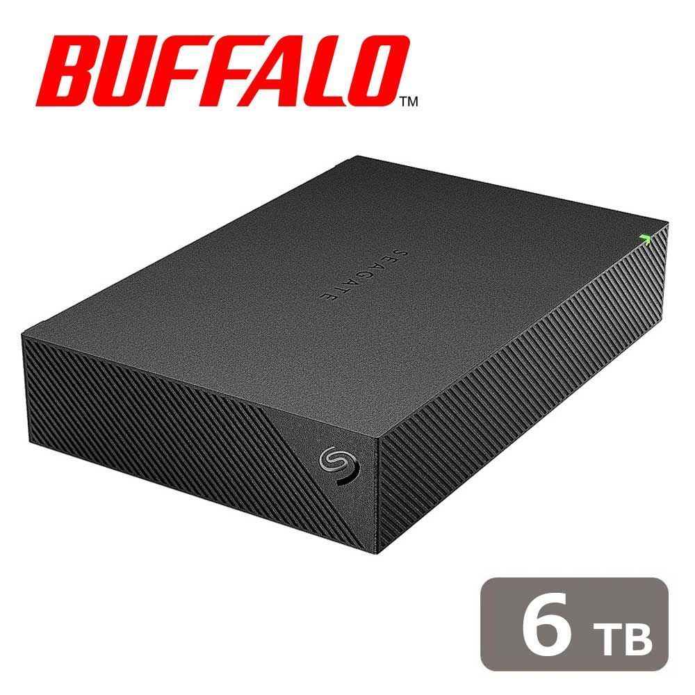 緩衝装置置き目｜BUFFALO Seagate製「TV録画」or「パソコン保護すること」につかえる外後ばらい固定ディスク 6肺結核  固定ディスク-SGDA6U3-B