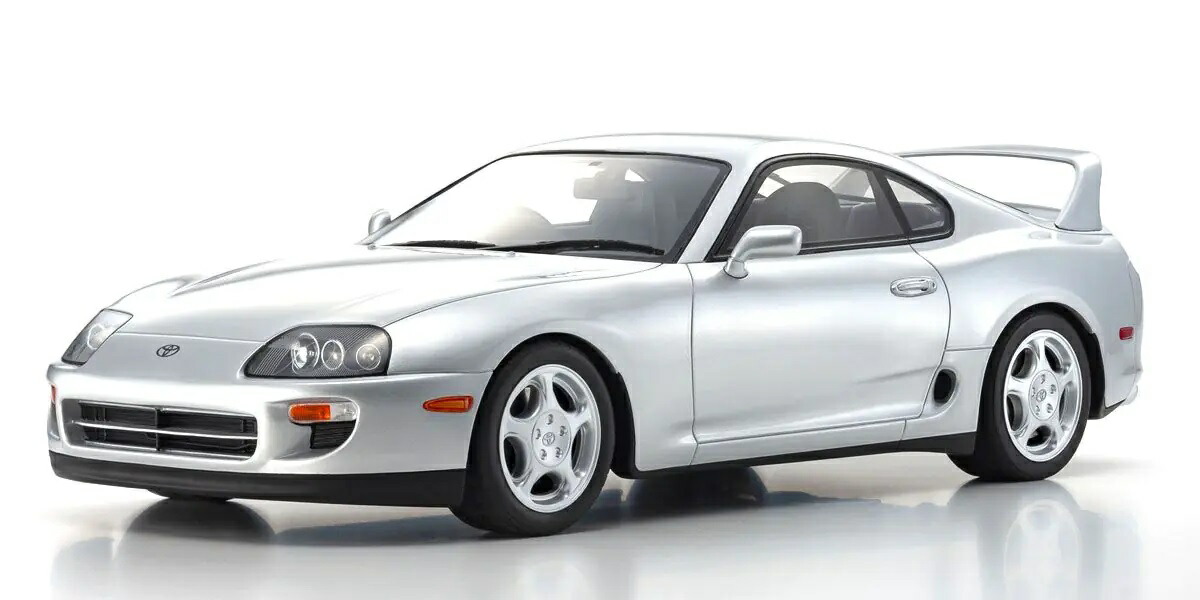 京商 1/12 トヨタ スープラ A80 (シルバー)【KSR12006S】 ミニカー