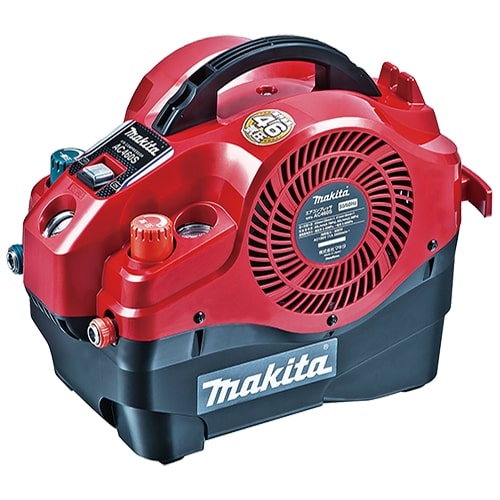 マキタ 100V 室内装飾エアコンプレッサ(赤) AC460SR makita