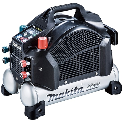 マキタ 100V エアコンプレッサ 一般圧/高圧両用 (黒) AC462XSB makita